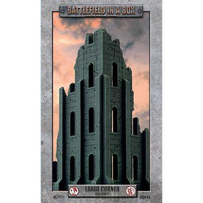 Battlefield in a Box: Gothic Battlefields - Large Corner Ruin Malachite