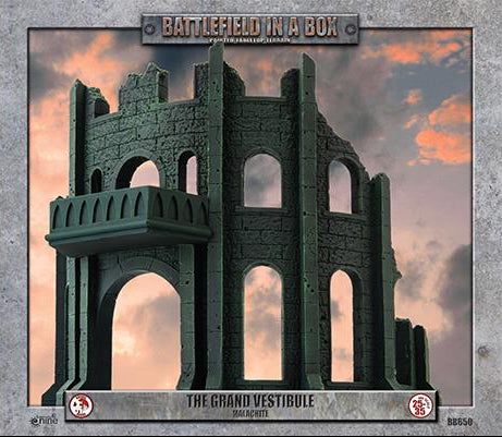 Battlefield in a Box: Gothic Battlefields - The Grand Vestibule Malachite