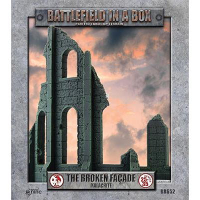 Battlefield in a Box: Gothic Battlefields - Broken Façade Malachite - Warhaus