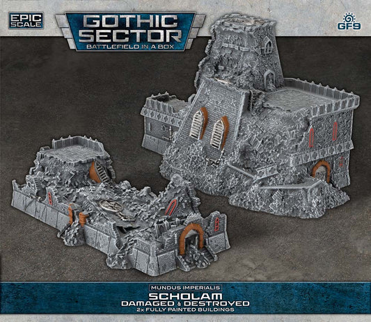 Mundus Imperialis - Scholam (Damaged & Destroyed x2)