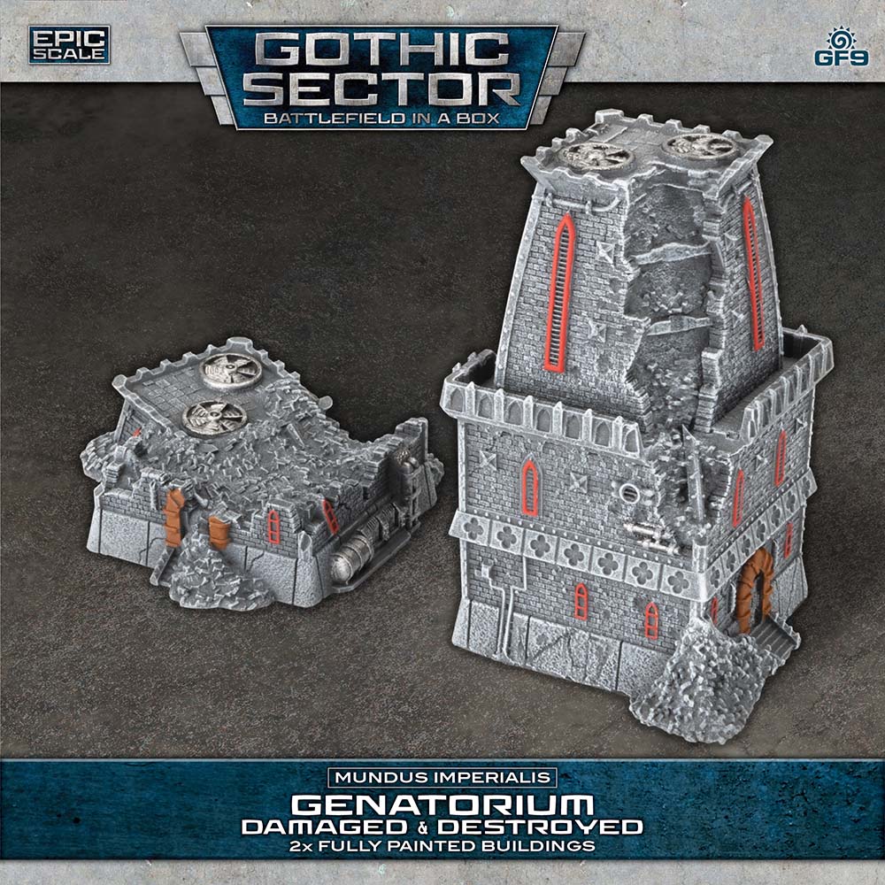 Mundus Imperialis - Genatorium (Damaged & Destroyed x2)