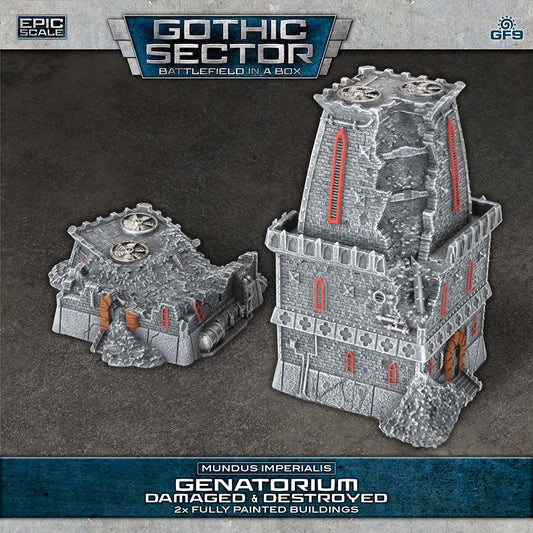 Mundus Imperialis - Genatorium (Damaged & Destroyed x2)