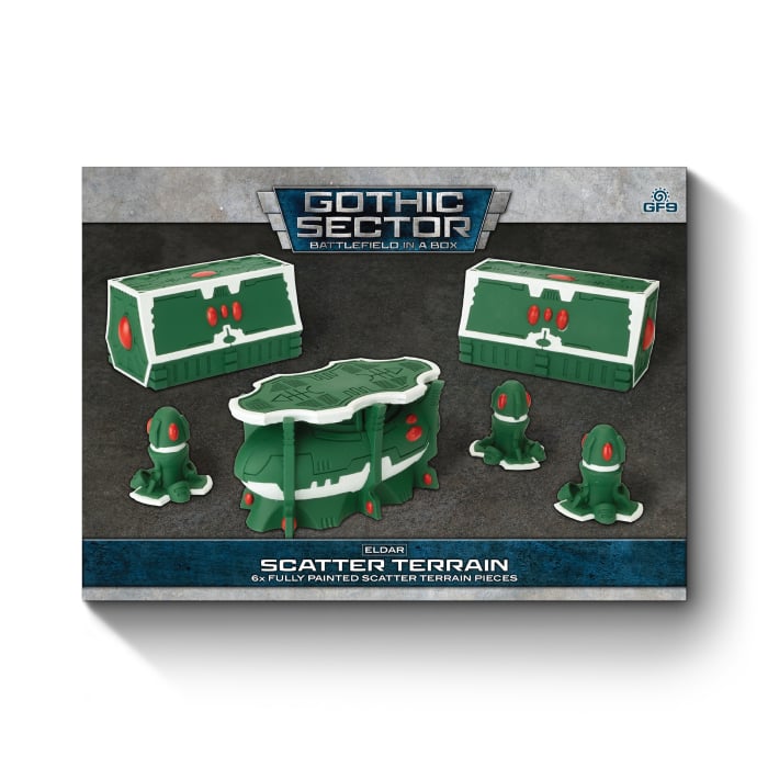 Gothic Sector: Eldar Scatter Terrain (x6) - Warhaus