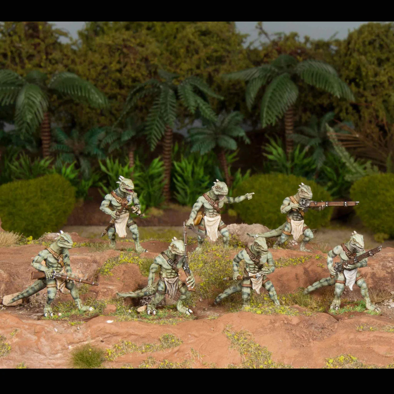 Wargames Atlantic: Classic Fantasy - Lizardmen - Warhaus