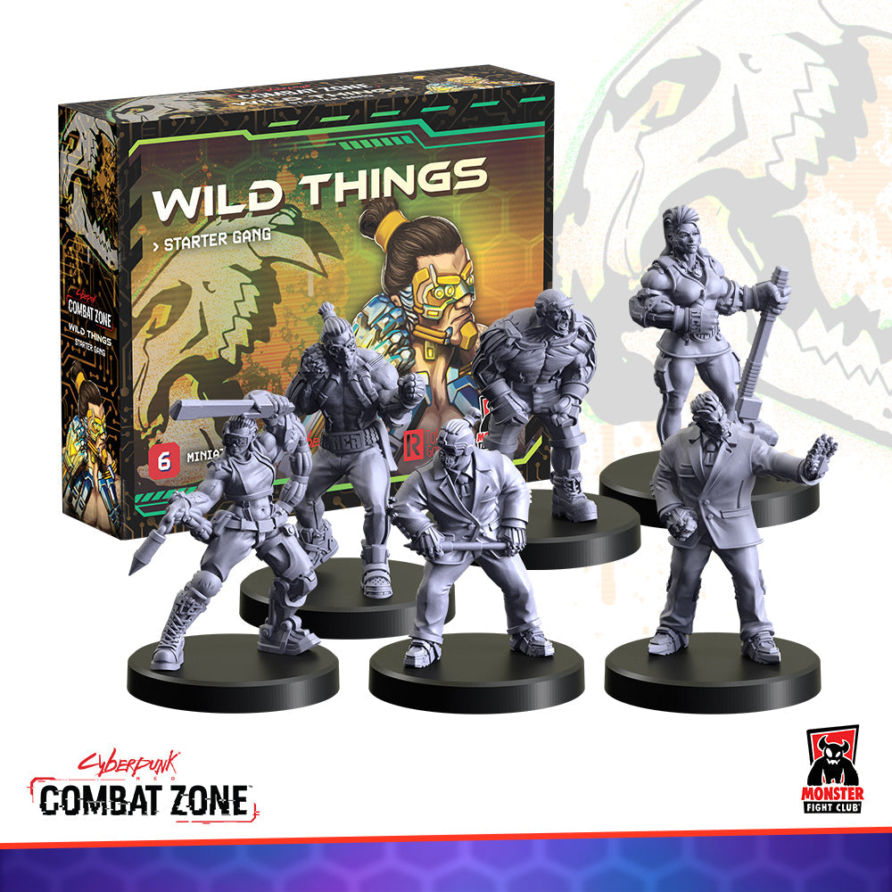 Cyberpunk RED: Combat Zone: Wild Things Starter Box