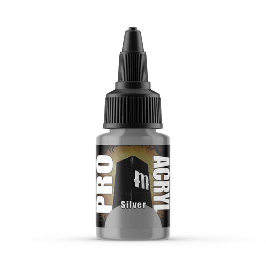 Monument Pro Acryl - Silver 22ml - Warhaus