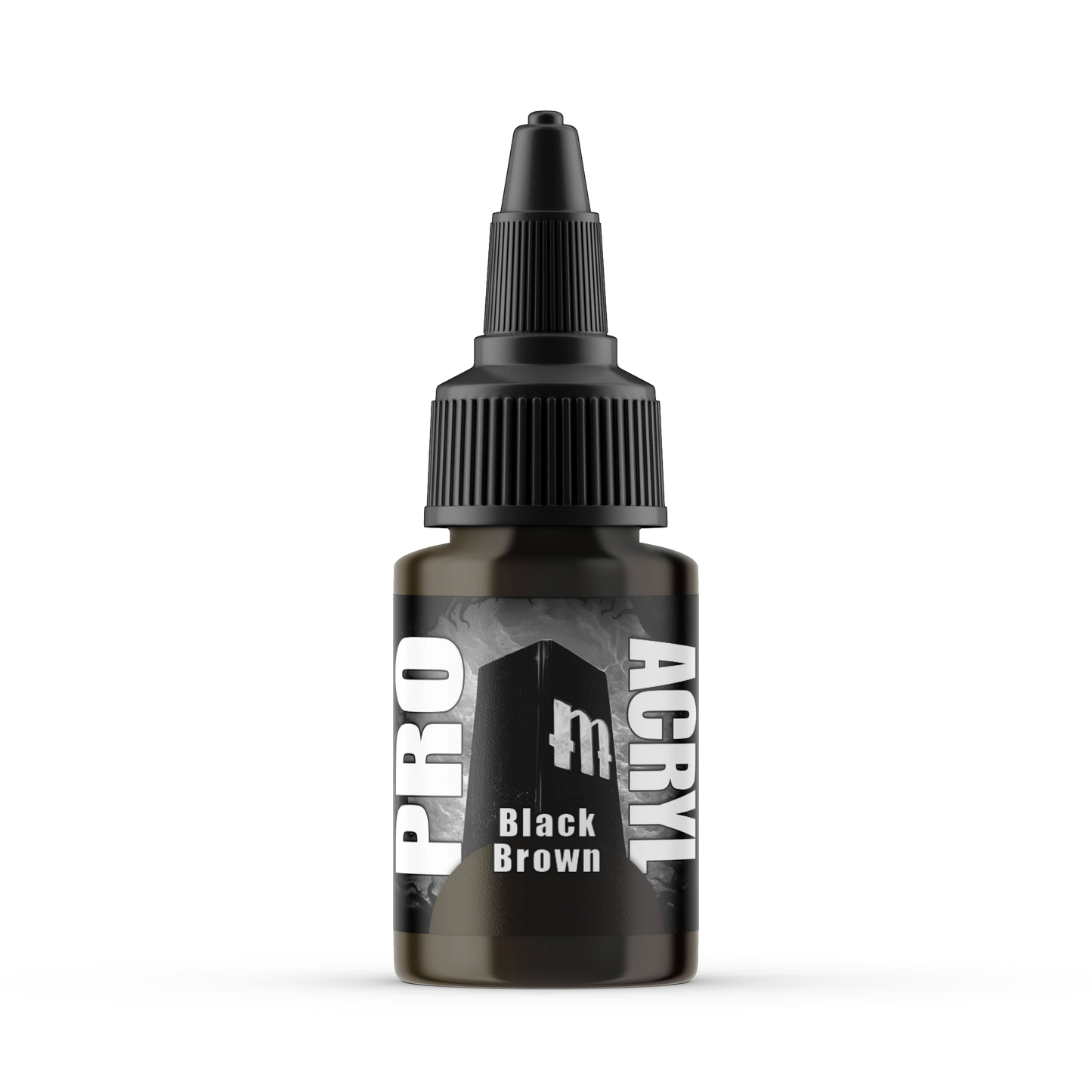 Monument Pro Acryl - Black Brown 22ml - Warhaus