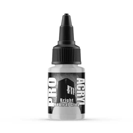 Monument Pro Acryl - Bright Neutral Grey 22ml - Warhaus