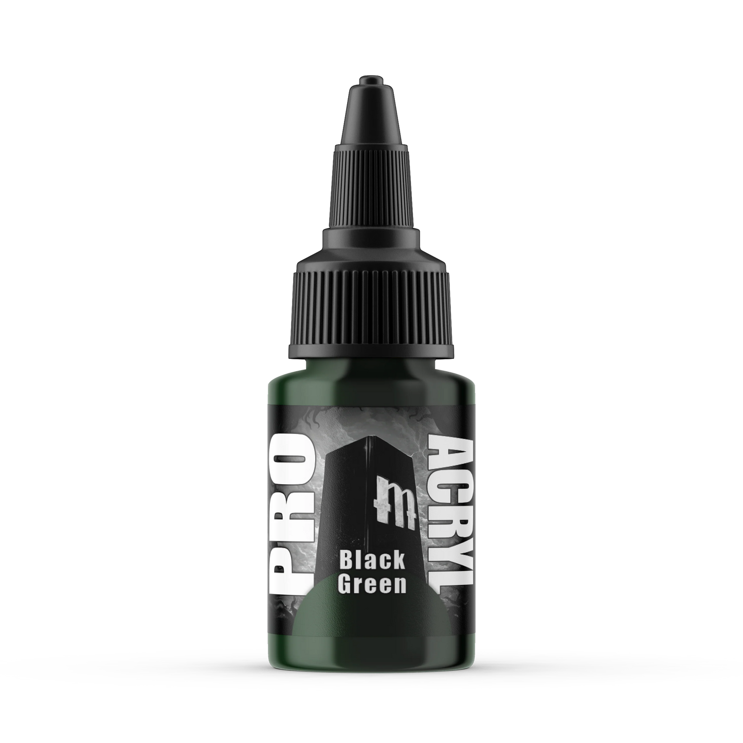 Monument Pro Acryl - Black Green 22ml - Warhaus