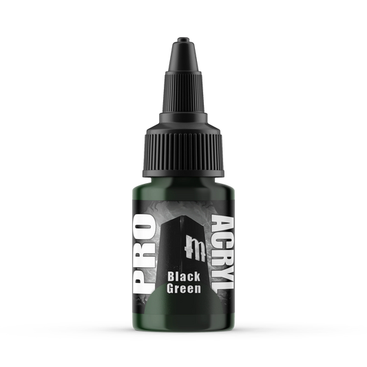 Monument Pro Acryl - Black Green 22ml - Warhaus