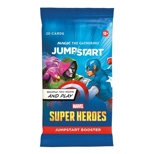 Magic Marvel Super Heroes Jumpstart Single Booster Pack