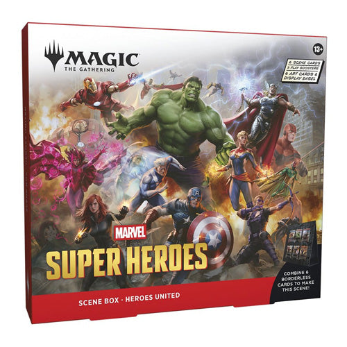 Magic the Gathering Marvel Super Heroes Scene Box (Pair)