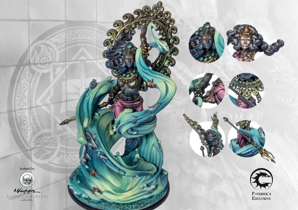 Conquest - Sorcerer Kings: Founder's Exclusive Bound to the Elements - Water