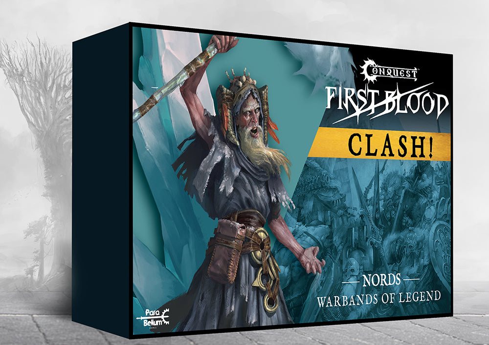 Conquest - Nords: First Blood: Clash! Warbands of Legend - box