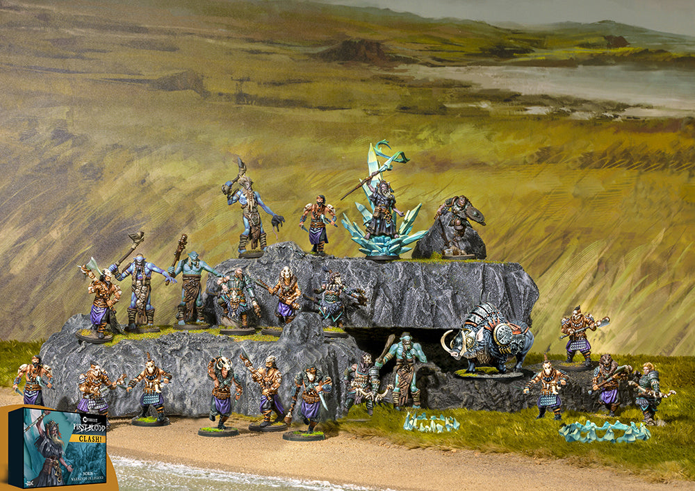 Conquest - Nords: First Blood: Clash! Warbands of Legend - contents