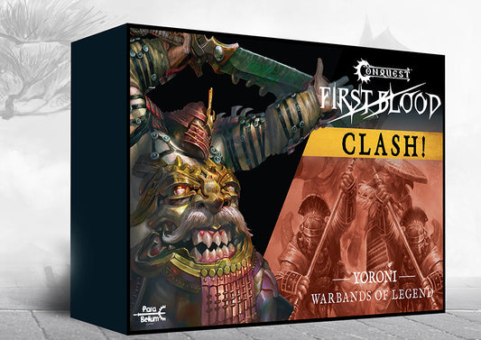 Conquest - Yoroni: First Blood: Clash! Warbands of Legend - box
