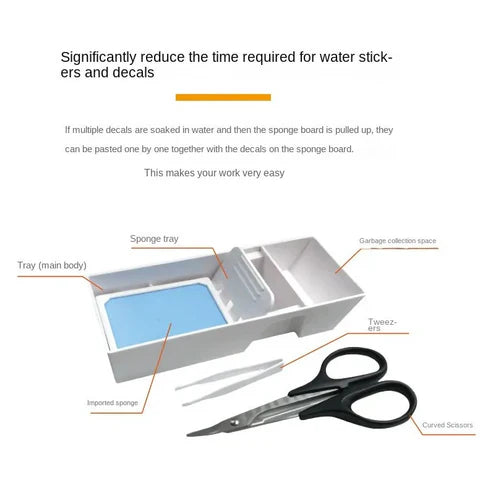 Decaling Quick Tray
