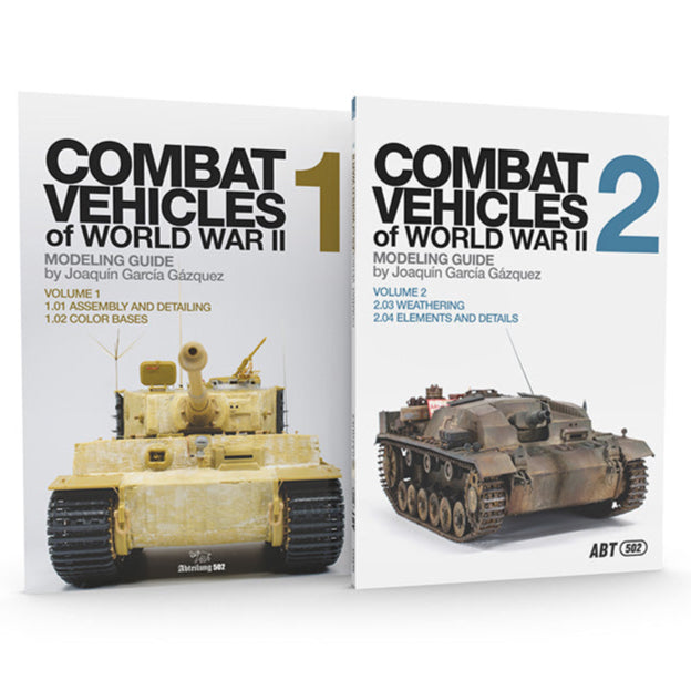 AK-Interactive: Combat Vehicles of WWII - Volumes 1 & 2