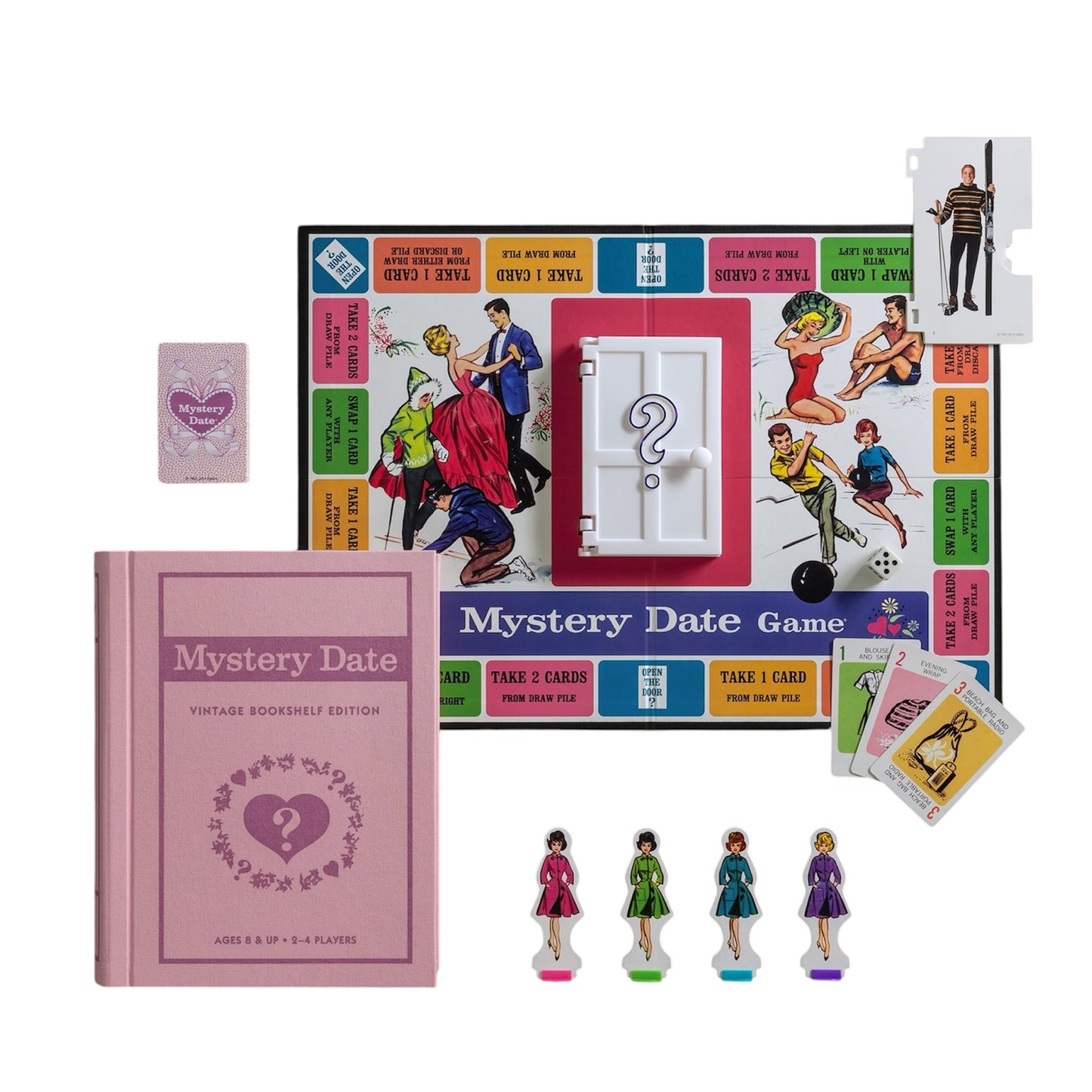 Mystery Date Vintage Bookshelf Edition Board Game - Warhaus