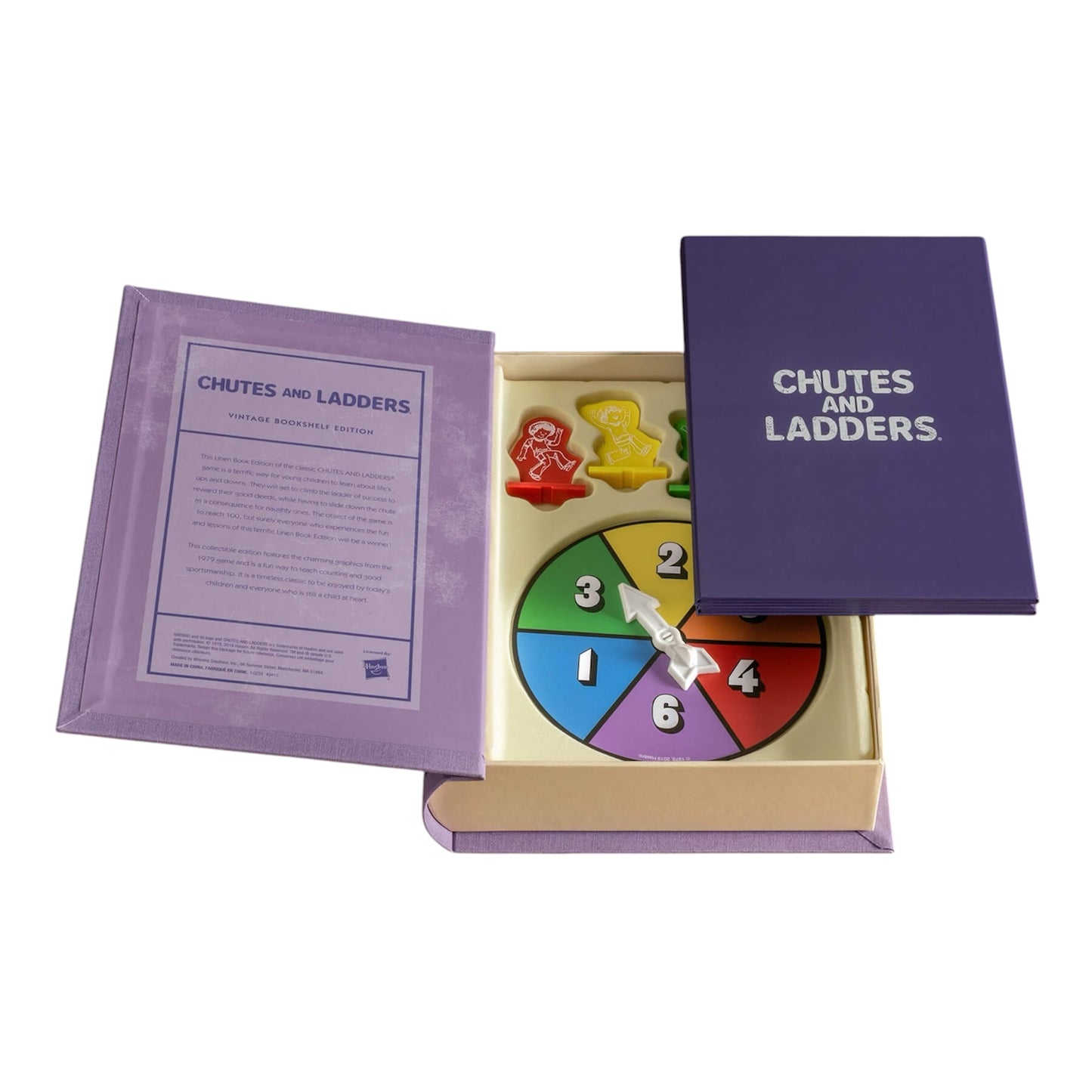 Chutes & Ladders Vintage Bookshelf Edition Board Game - Warhaus