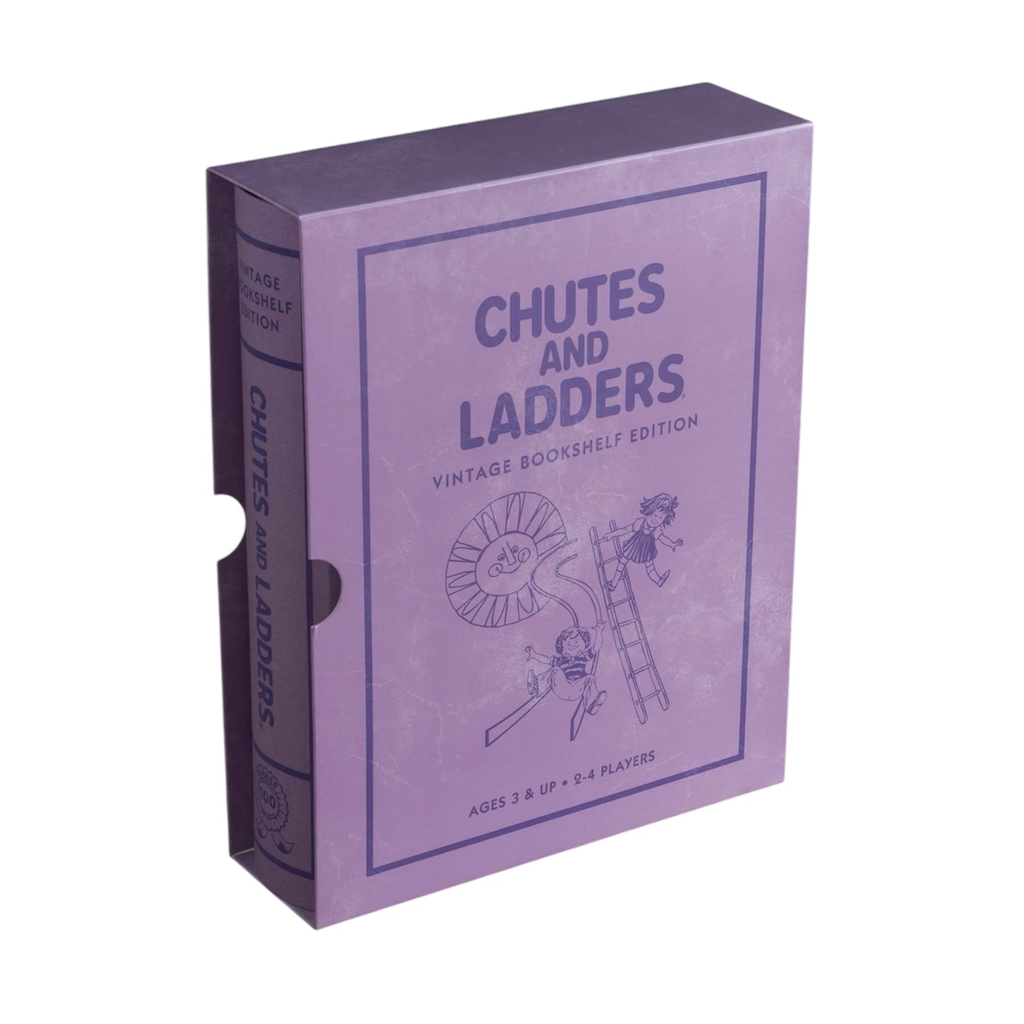 Chutes & Ladders Vintage Bookshelf Edition Board Game - Warhaus