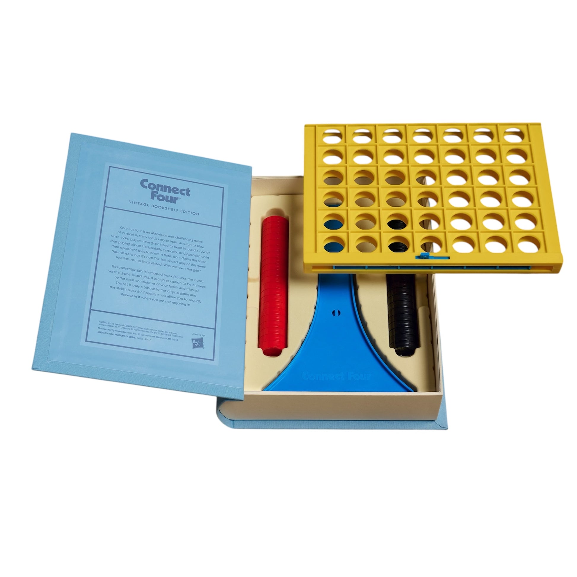 Connect 4 Vintage Bookshelf Edition Board Game - Warhaus