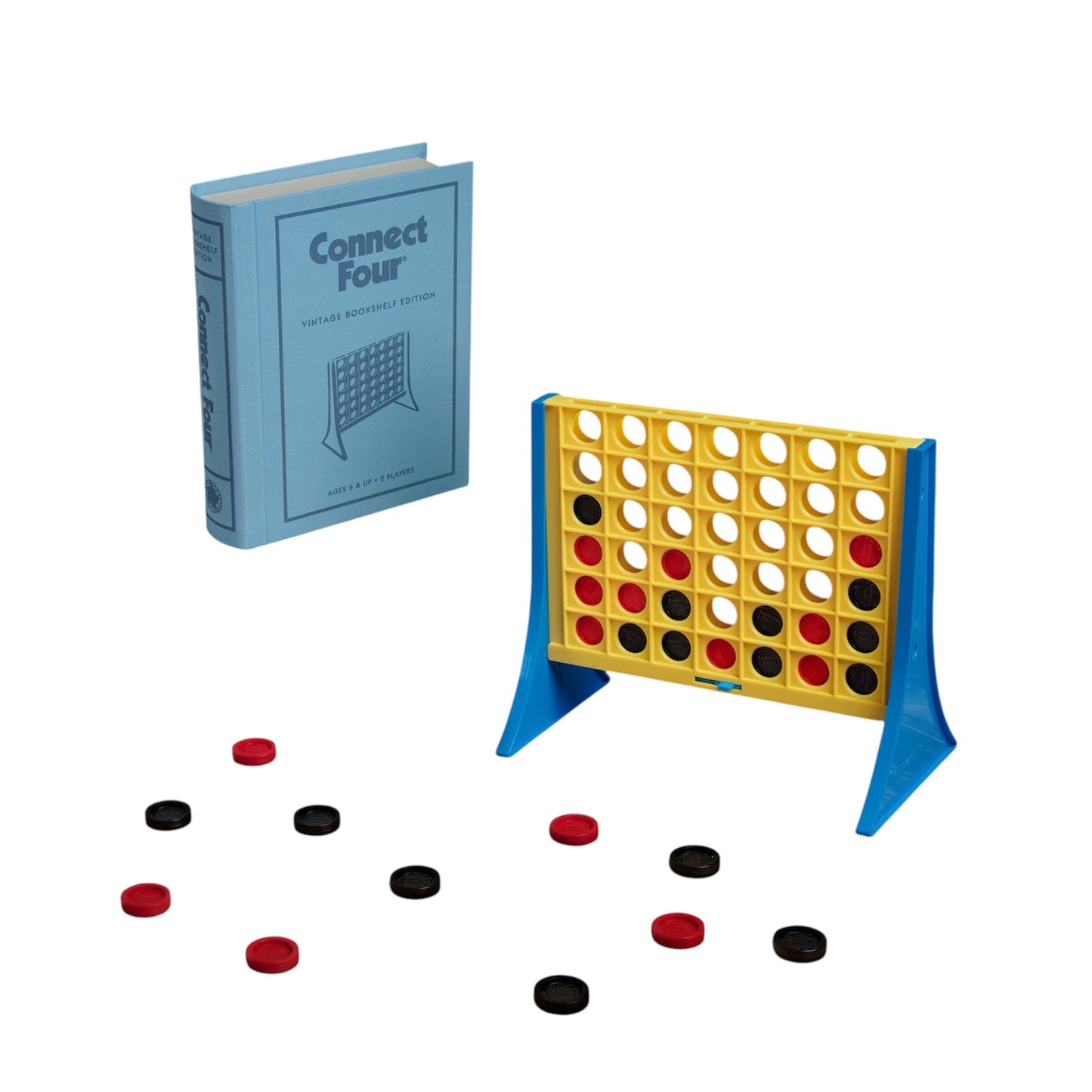 Connect 4 Vintage Bookshelf Edition Board Game - Warhaus