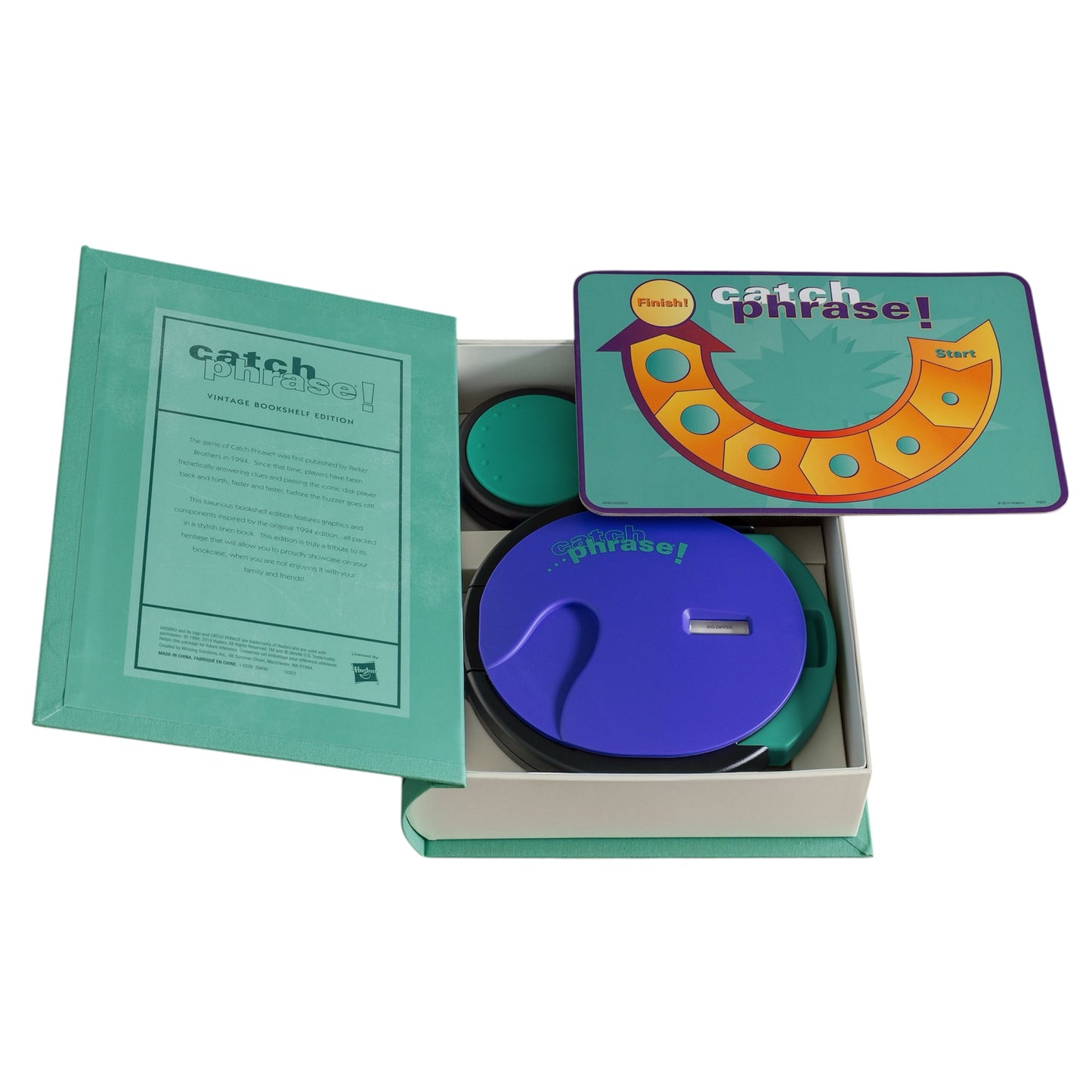 Catch Phrase Vintage Bookshelf Edition Board Game - Warhaus