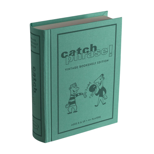 Catch Phrase Vintage Bookshelf Edition Board Game - Warhaus