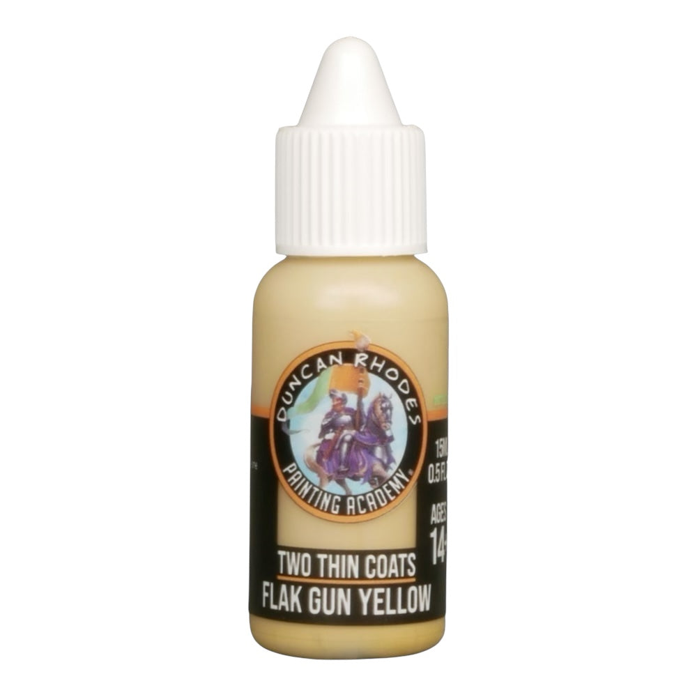 Two Thin Coats - Flak Gun Yellow 15ml