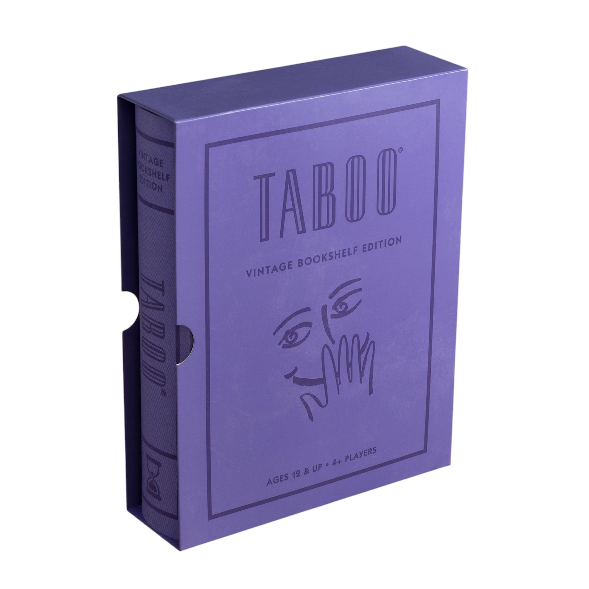 Taboo Vintage Bookshelf Edition Board Game