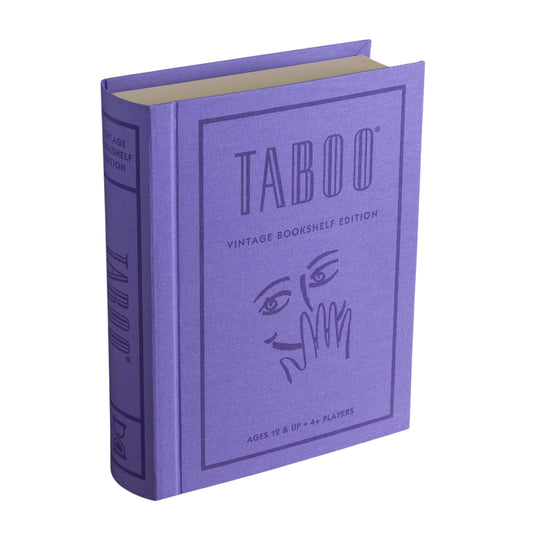 Taboo Vintage Bookshelf Edition Board Game - Warhaus