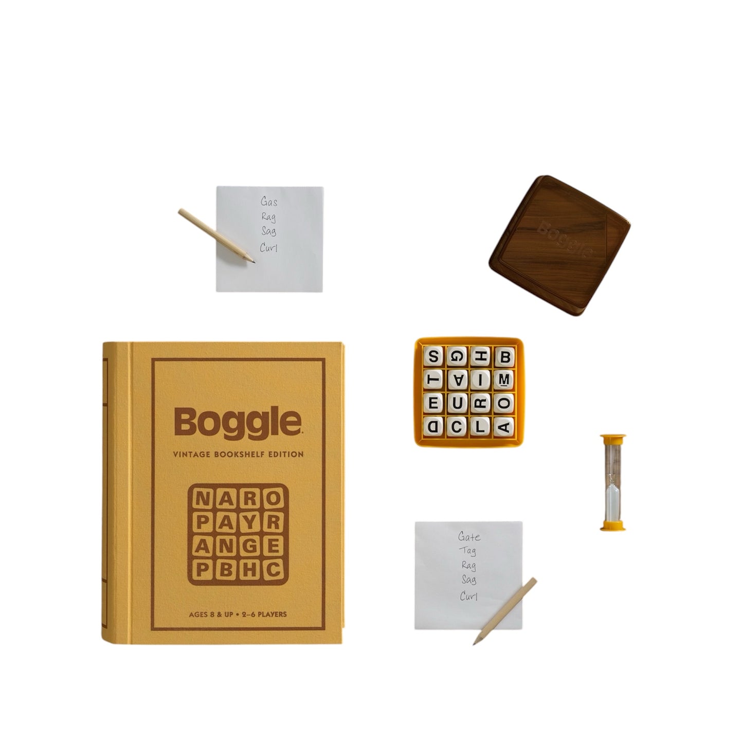 Boggle Vintage Bookshelf Edition Board Game - Warhaus