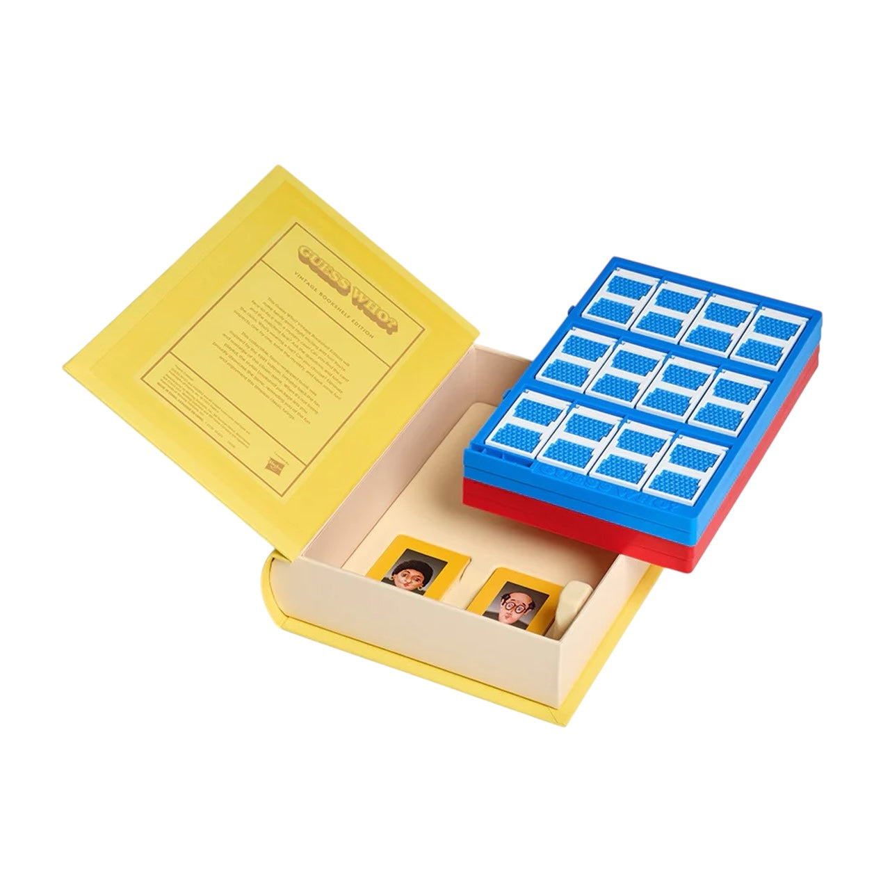 Guess Who Vintage Bookshelf Edition Board Game