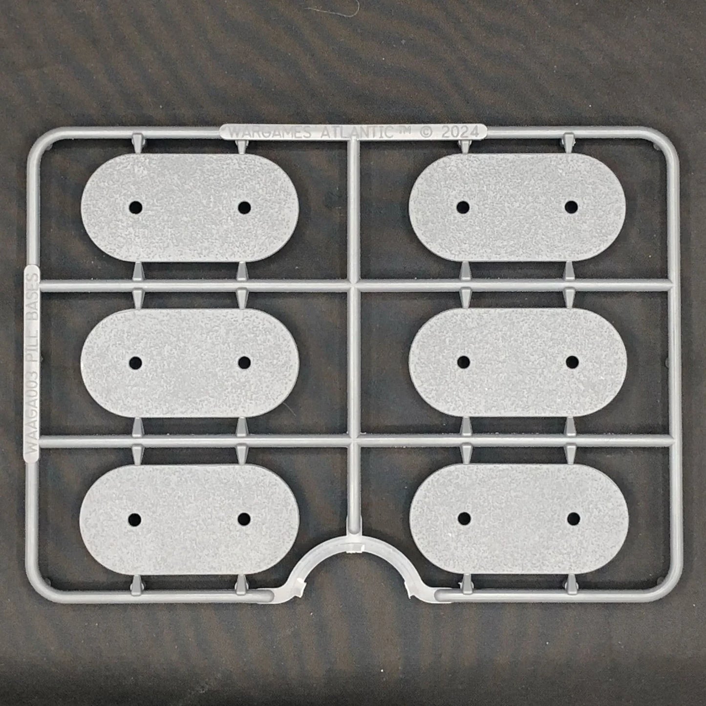 Wargames Atlantic: General Accoutrements - 25mm x 50mm Pill Dual Use Bases