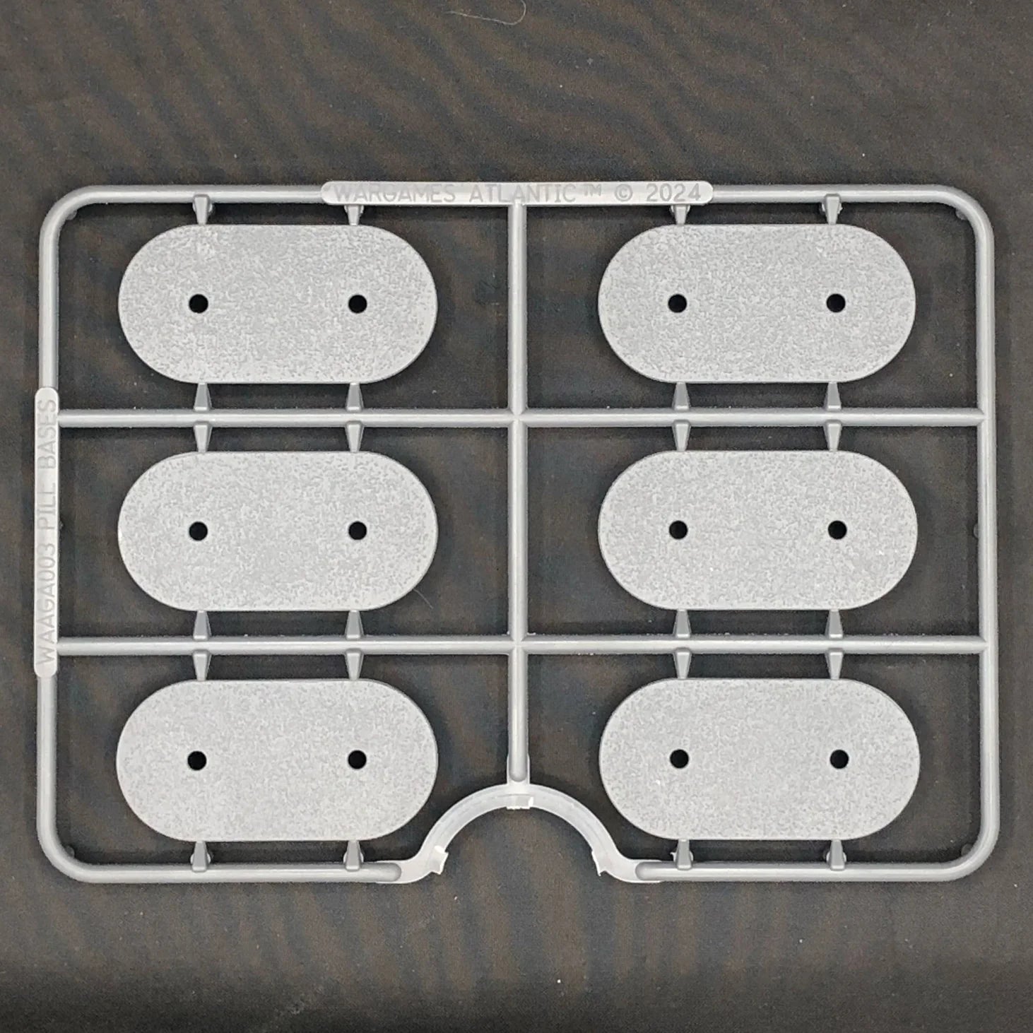 Wargames Atlantic: General Accoutrements - 25mm x 50mm Pill Dual Use Bases