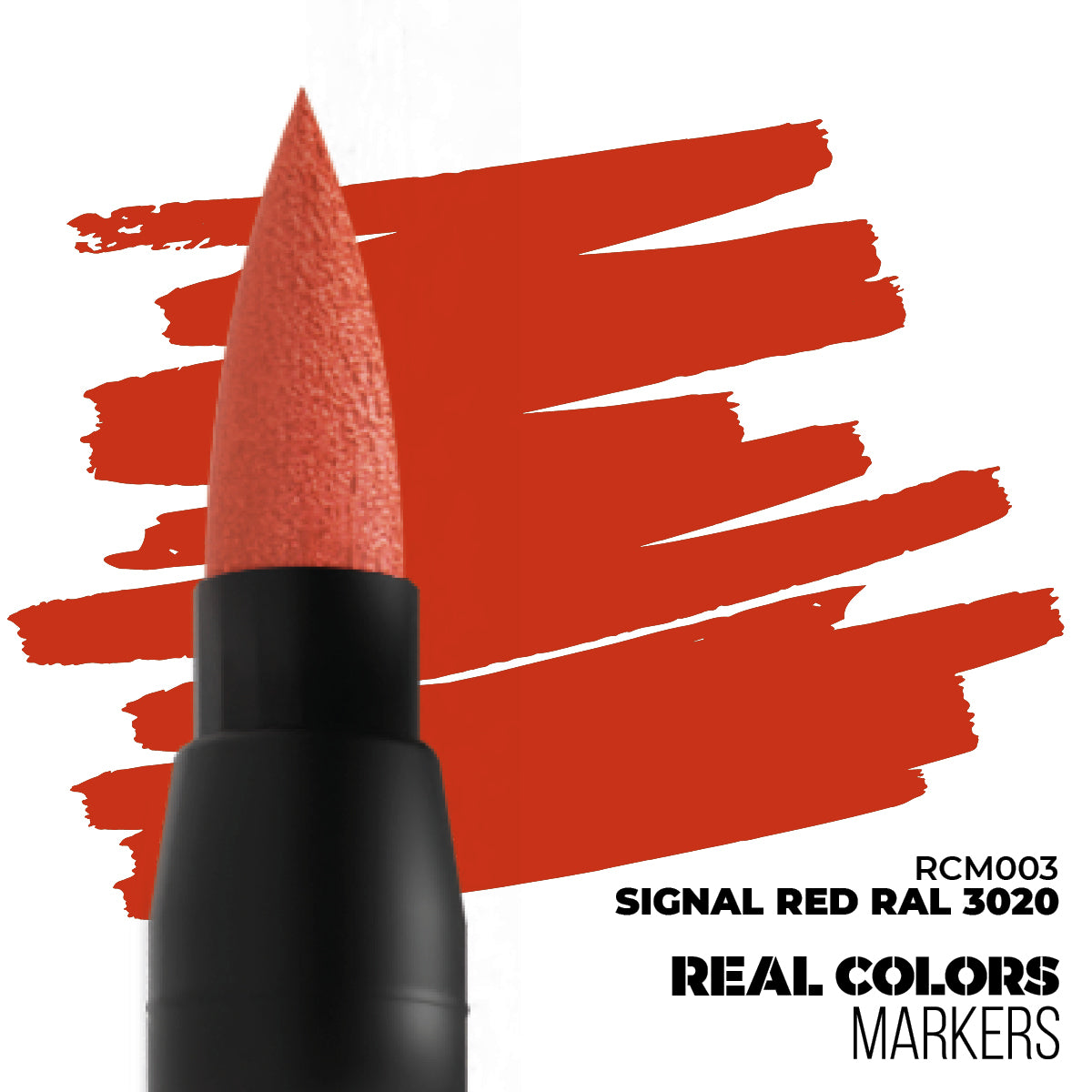 AK Interactive: Real Colors Markers - Signal Red Ral 3020