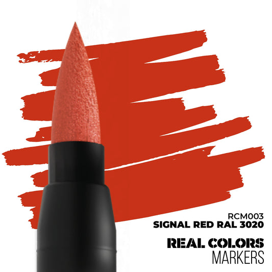 AK Interactive: Real Colors Markers - Signal Red Ral 3020
