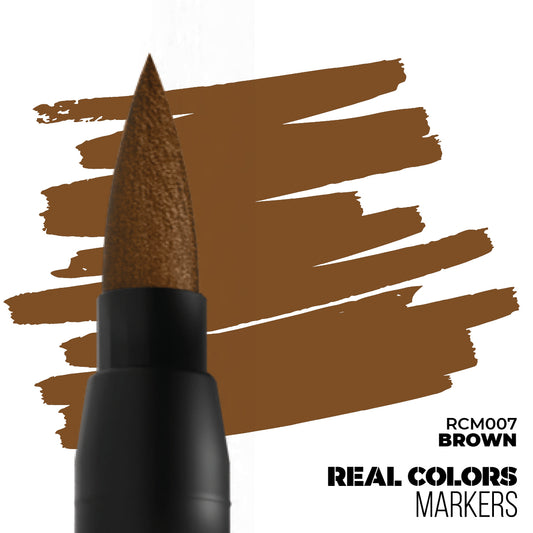 AK Interactive: Real Colors Markers - Brown - Warhaus