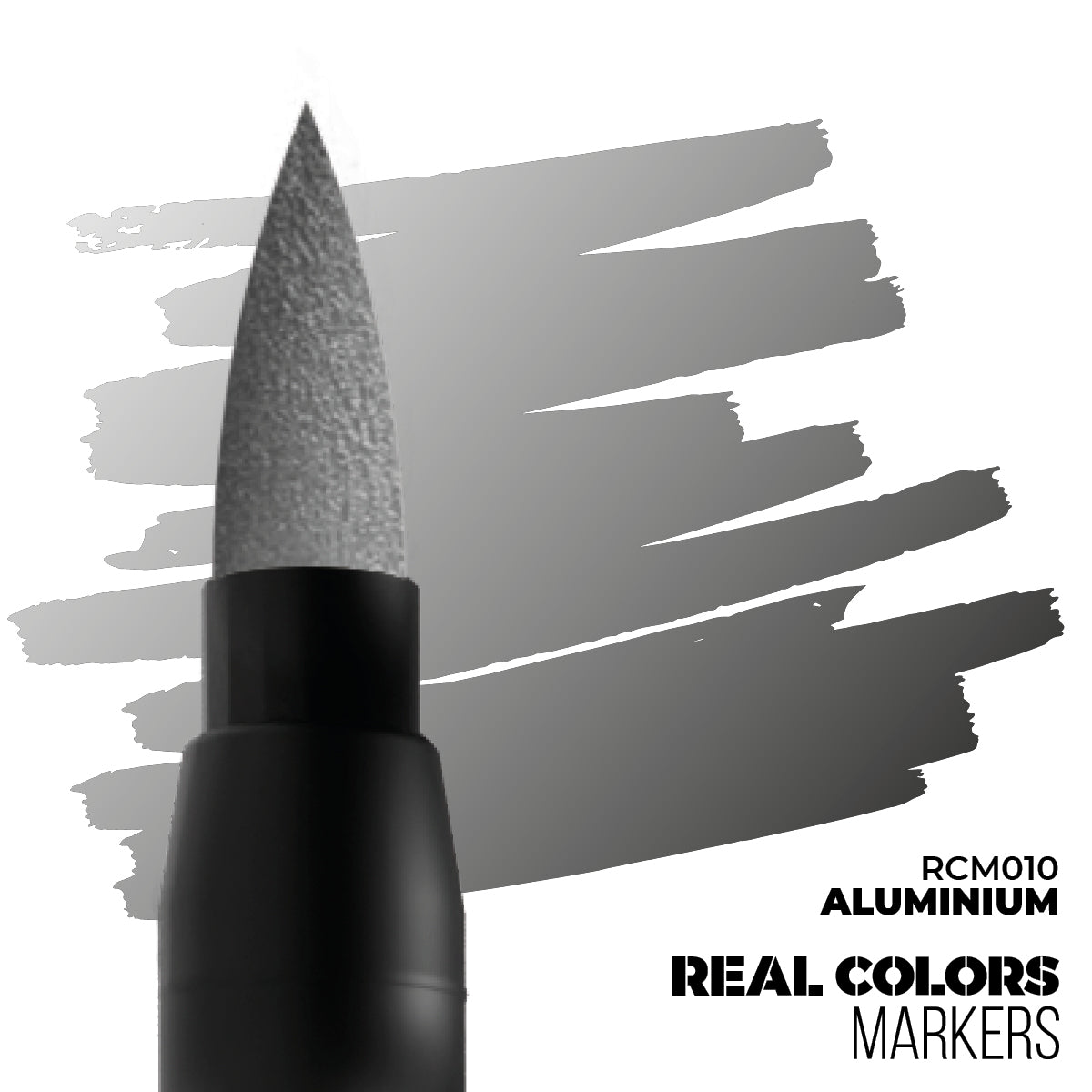 AK Interactive: Real Colors Markers - Aluminium