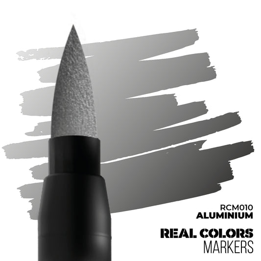 AK Interactive: Real Colors Markers - Aluminium