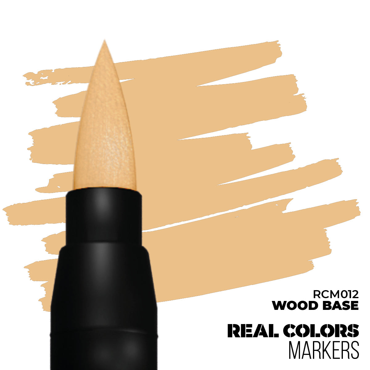 AK Interactive: Real Colors Markers - Wood Base