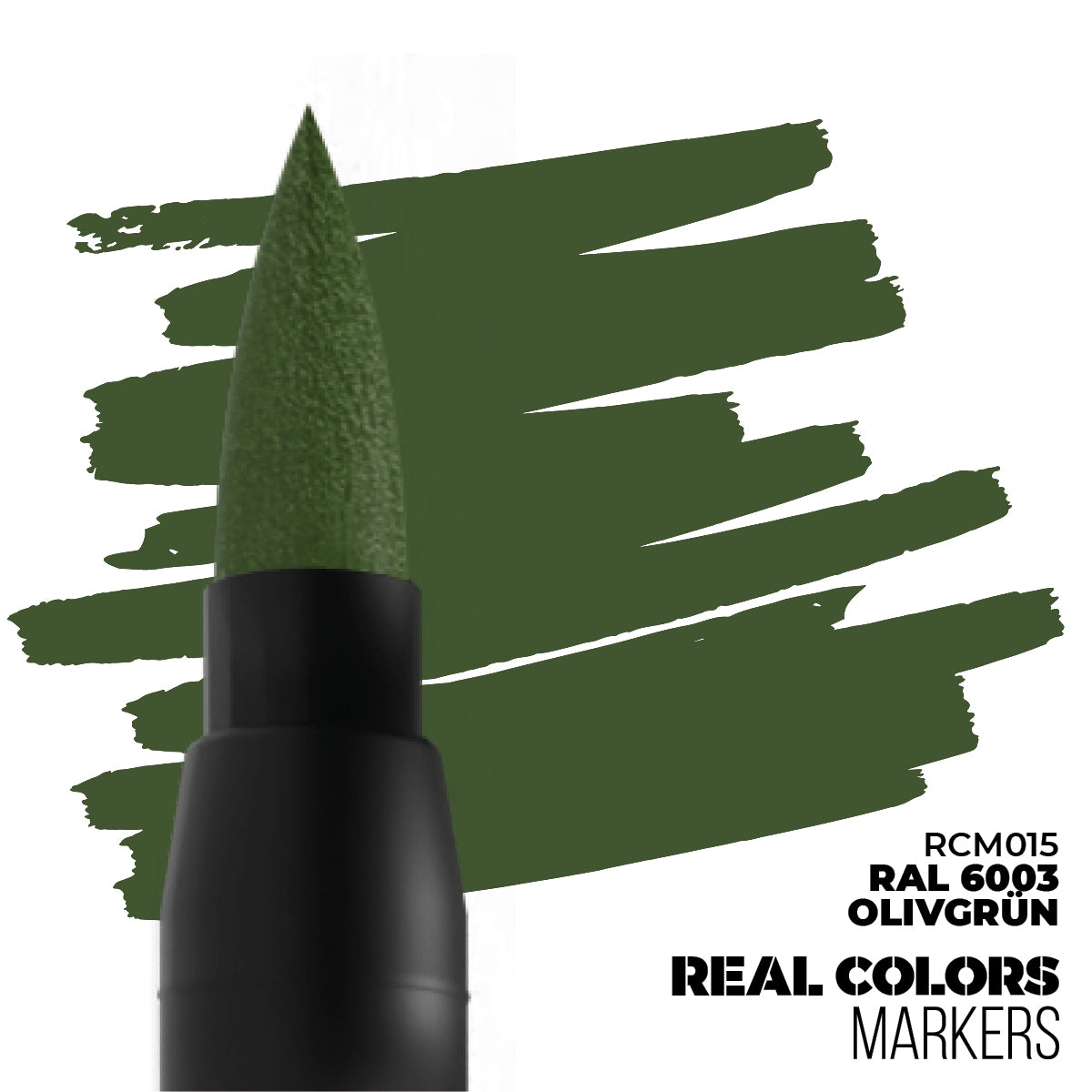 AK Interactive: Real Colors Markers - 6003 Olivgrun
