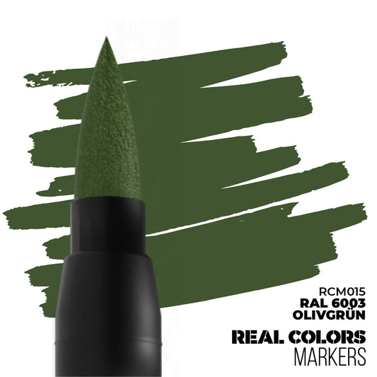 AK Interactive: Real Colors Markers - 6003 Olivgrun