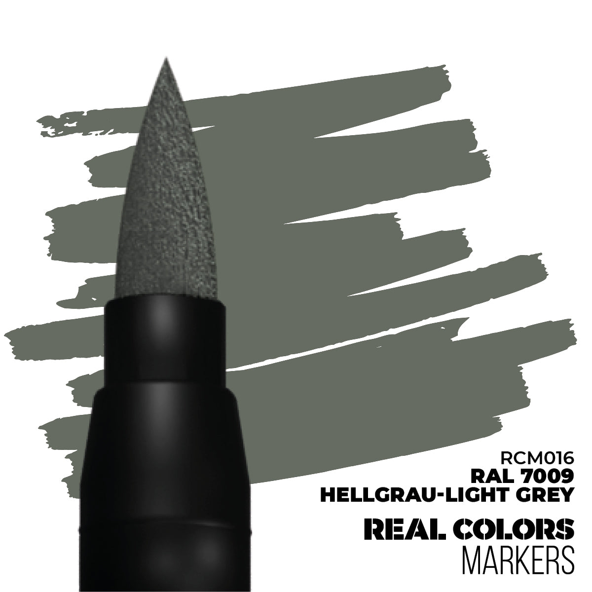 AK Interactive: Real Colors Markers - 7009 Hellgrau-Light Grey
