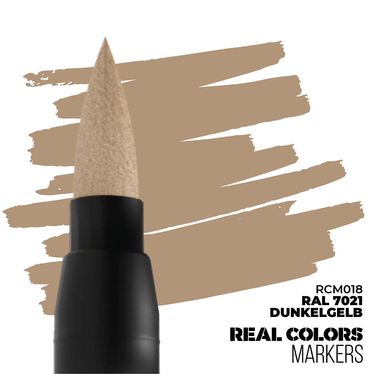 AK Interactive: Real Colors Markers - 7021 Dunkelgelb
