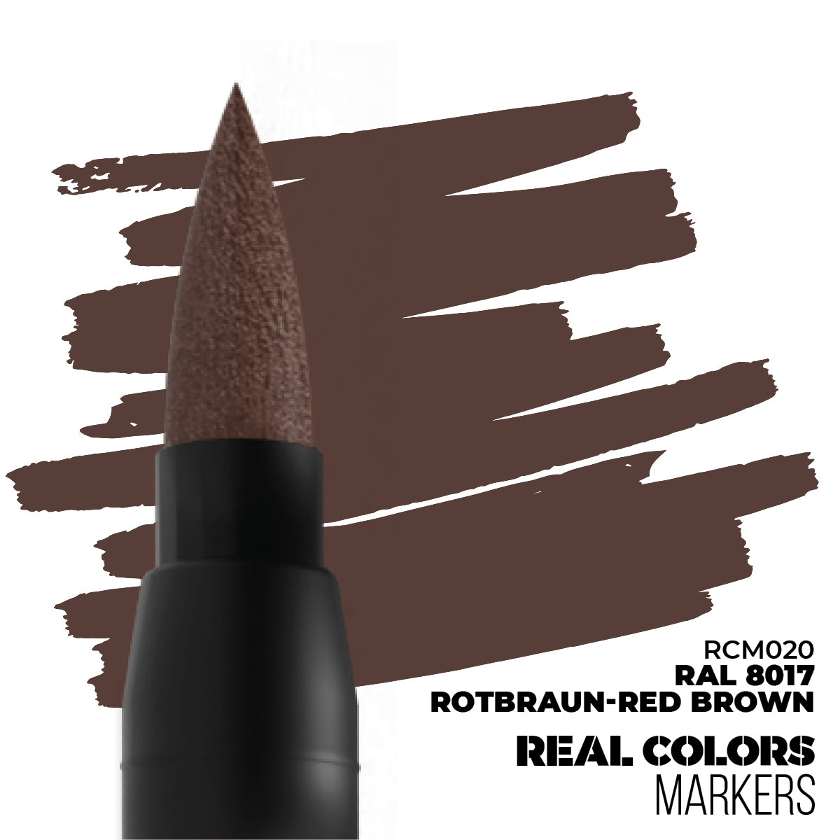 AK Interactive: Real Colors Markers - 8017 Rotbraun-Red Brown