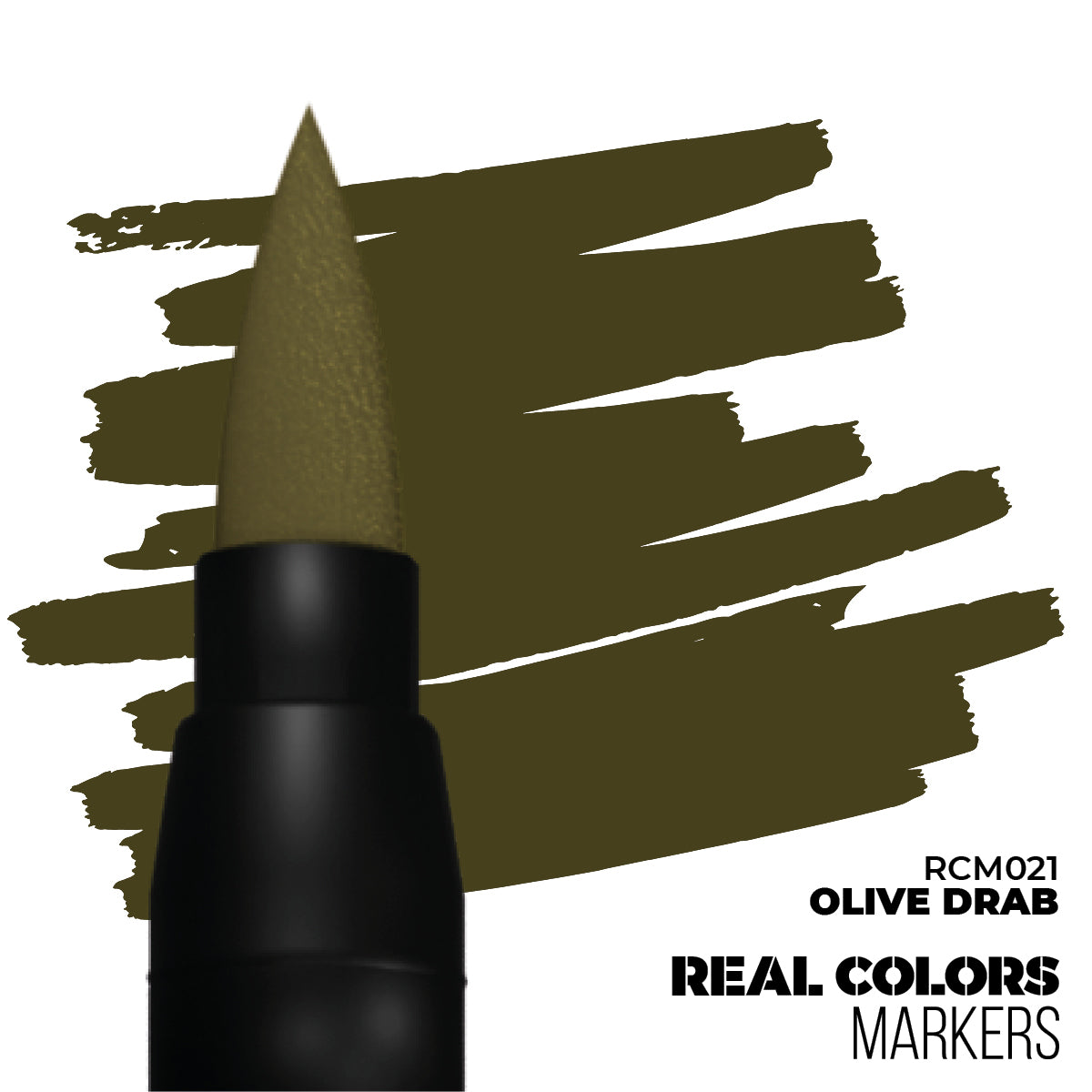 AK Interactive: Real Colors Markers - Olive Drab