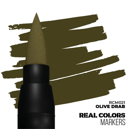 AK Interactive: Real Colors Markers - Olive Drab