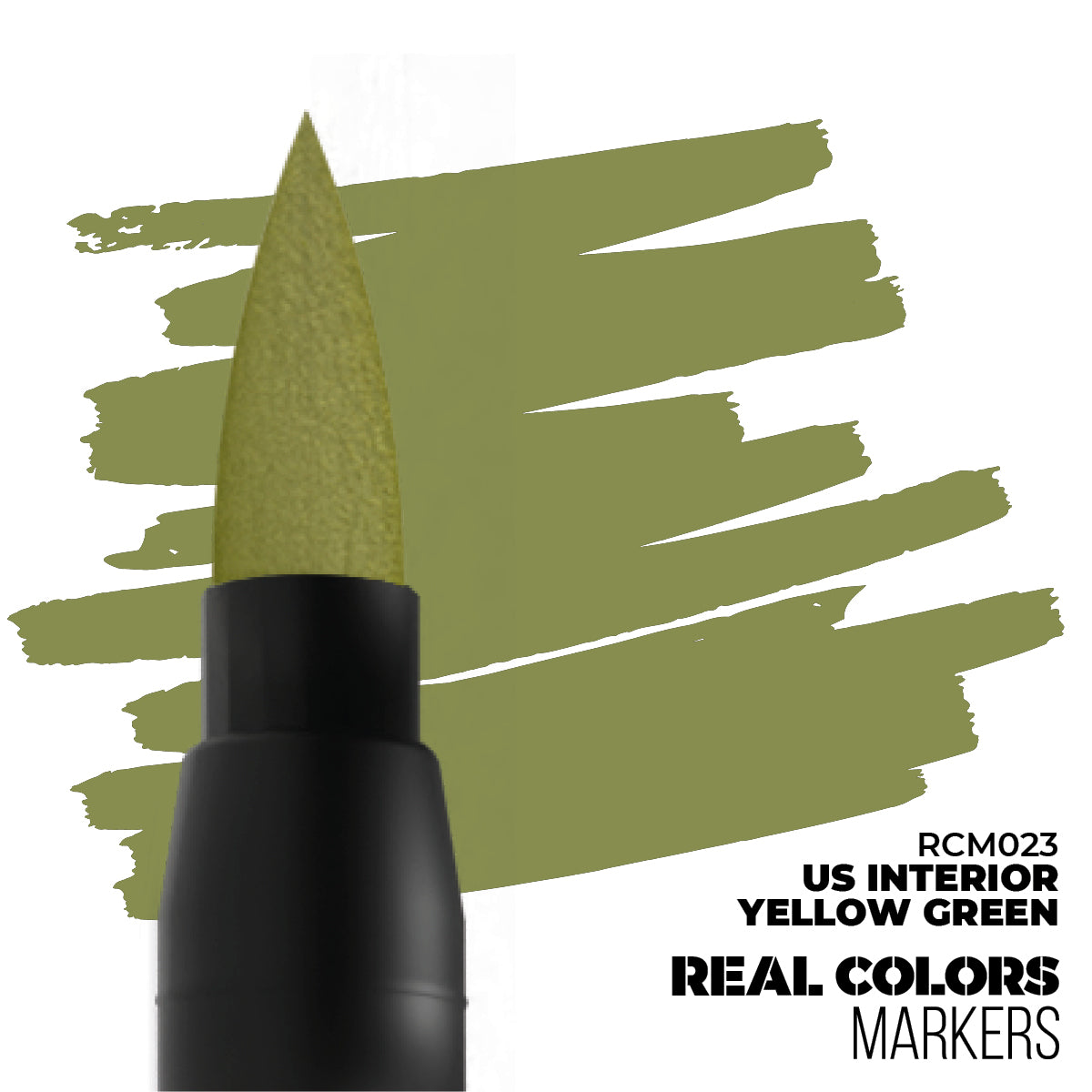 AK Interactive: Real Colors Markers - US Interior Yellow Green